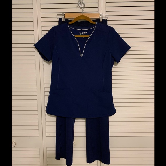 Navy Scrub Set Sz Small